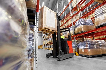 Cargo flow through better supply chain visibility, control.